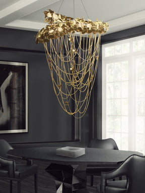 Luxury Leocadia 11 Light Crystal Modern Chandelier