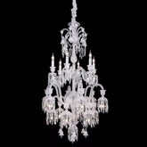 Luxury Royal Large Multi-layers Candle Crystal Chandelier  For Living Room/Hall Decoration