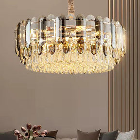 Luxury Smoke Gray  K9 Crystal Chandeliers for Dining Room/Living Room