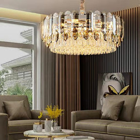 Luxury Smoke Gray  K9 Crystal Chandeliers for Dining Room/Living Room