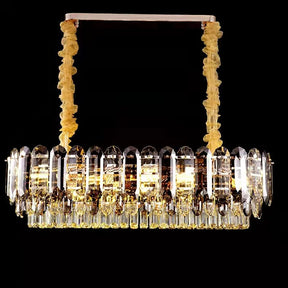 Luxury Smoke Gray  K9 Crystal Chandeliers for Dining Room/Living Room