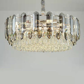 Luxury Smoke Gray  K9 Crystal Chandeliers for Dining Room/Living Room