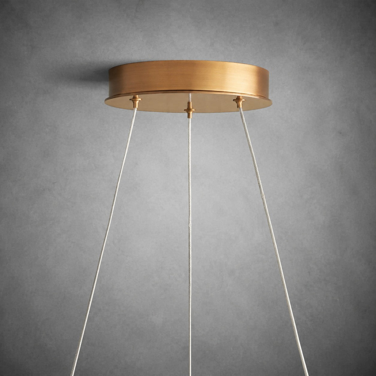 Lyla 2-Tiered Halo Chandelier