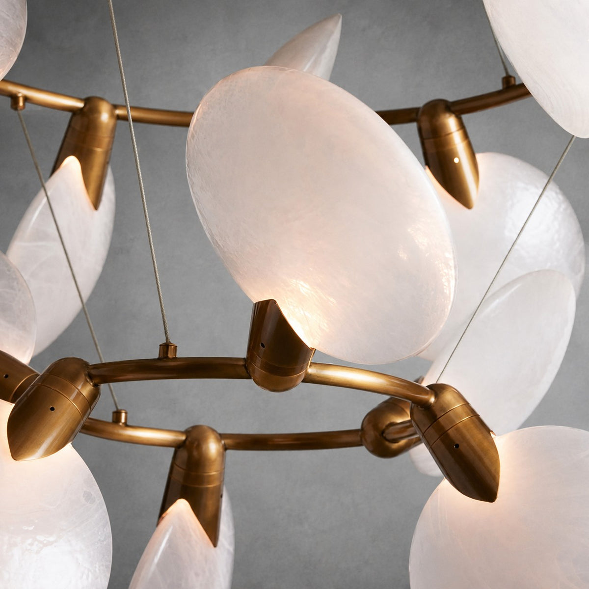 Lyla 2-Tiered Halo Chandelier