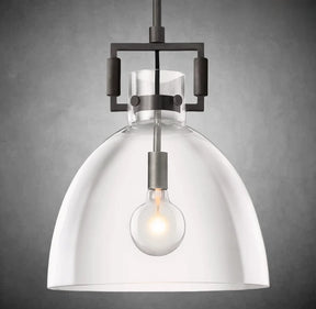 Funda Modern Glass Cloche Modern Pendant Light