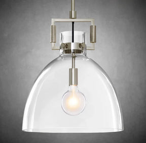 Funda Modern Glass Cloche Modern Pendant Light
