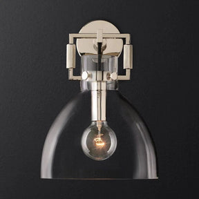 Machini Glass Cloche Sconce 10''