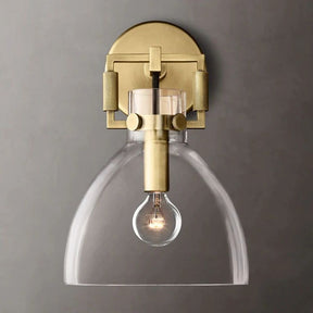 Machini Glass Cloche Sconce 8''