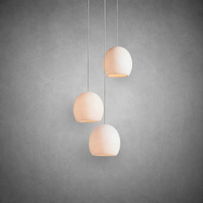 Maeva Round Alabaster Chandelier 13'' 21'' 36''