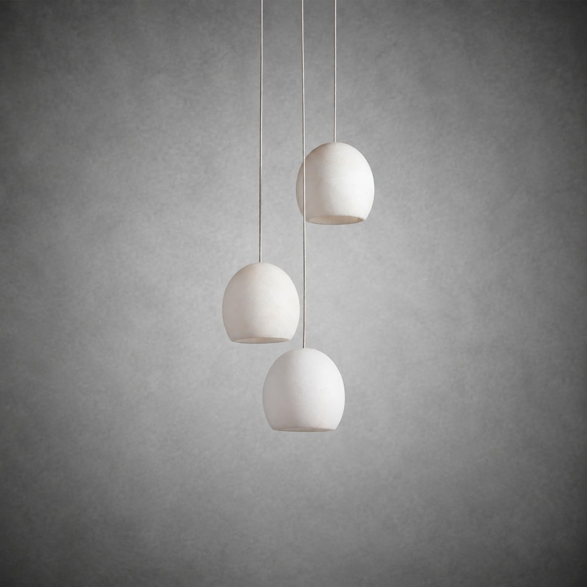 Maeva Round Alabaster Chandelier 13'' 21'' 36''