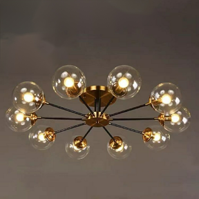 Magic Bean Molecular Chandelier Living Room Ceiling Light Modern Glass Ball Lamp