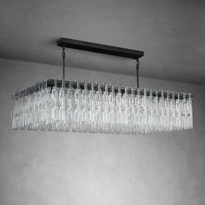 Melody K9 Crystal Rectangular Chandelir for Dining Room