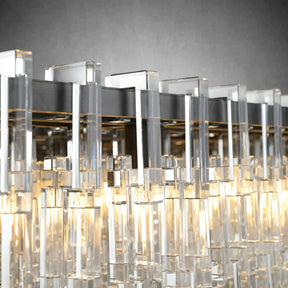 Melody K9 Crystal Rectangular Chandelir for Dining Room