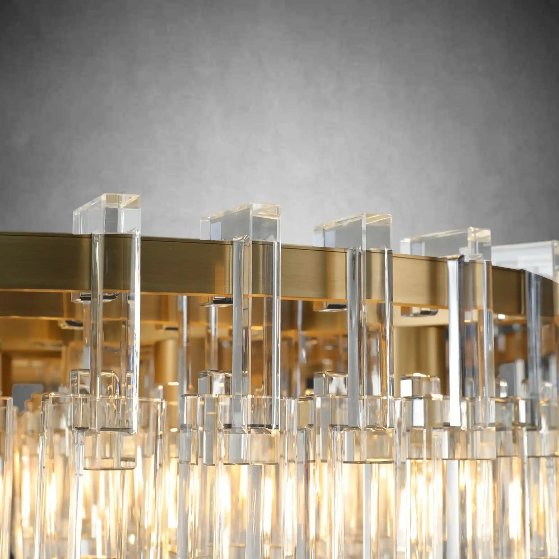 Melody K9 Crystal Round Chandelir for Living Room Bedroom, Kitchen Island