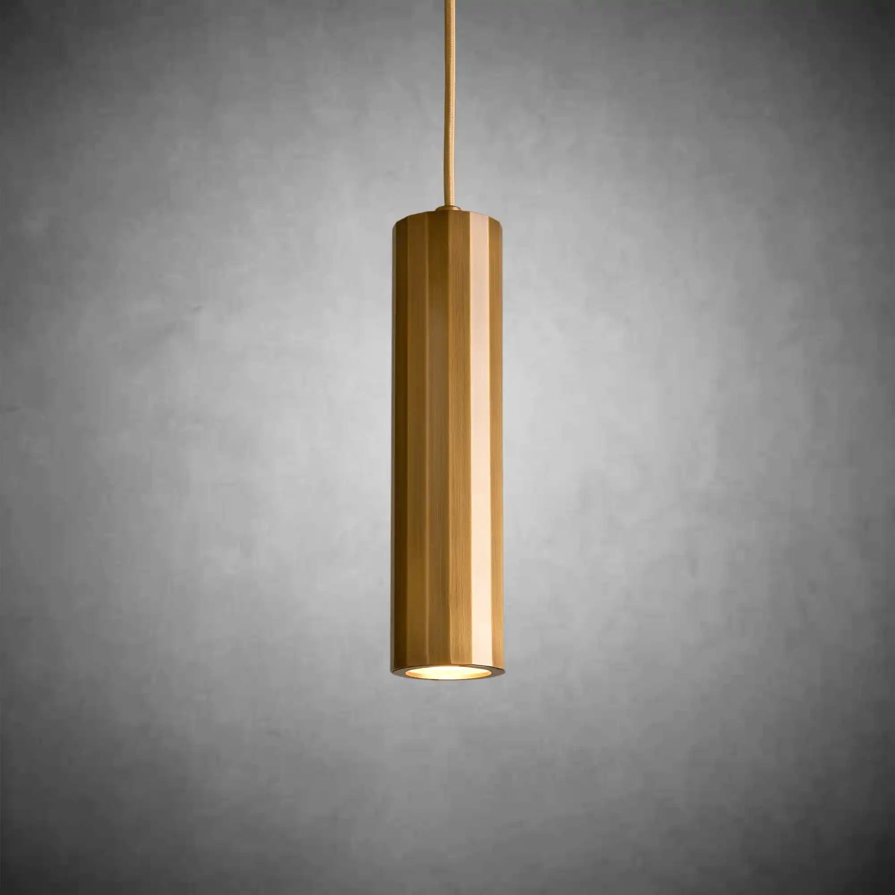 Matthie Pendant – Elegant Brass Finish Pendant Light