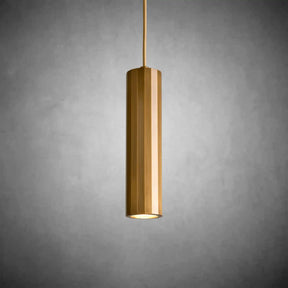 Matthie Pendant – Elegant Brass Finish Pendant Light