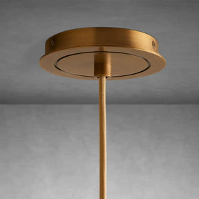 Matthie Pendant – Elegant Brass Finish Pendant Light