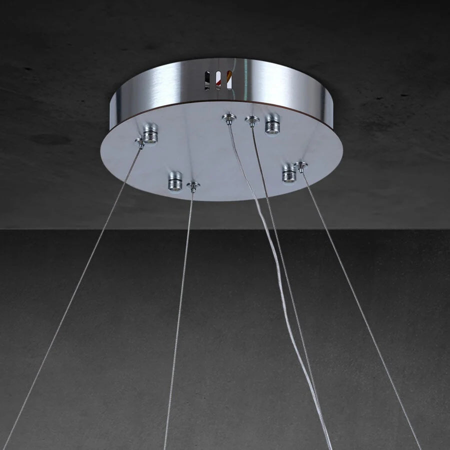 Maurice Alabaster Round Chandelier