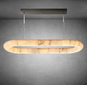 Maurice Lisse Oval Chandelier