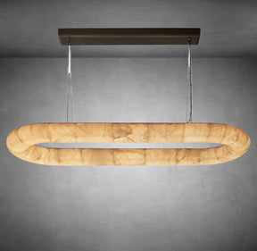 Maurice Lisse Oval Chandelier