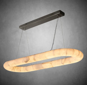 Maurice Lisse Oval Chandelier