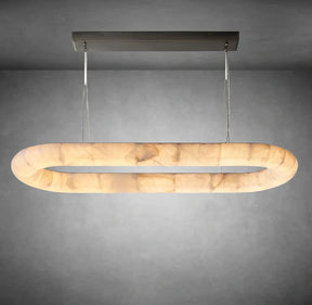 Maurice Lisse Oval Chandelier
