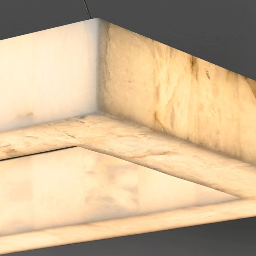 Maurice Rectangle Chandelier 54" 72"