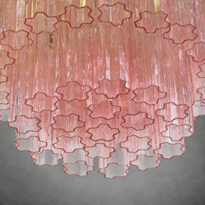 reviso Murano Fluted Glass Chandelier 28″