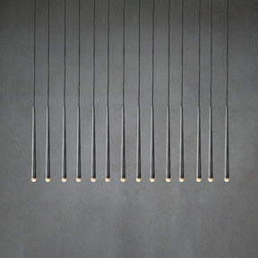 Melinda Metal Retangular Chandelier, Contemporary Lighting Fixture