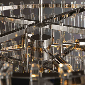 Melody K9 Crystal Rectangular Chandelir for Dining Room Kitchen Island