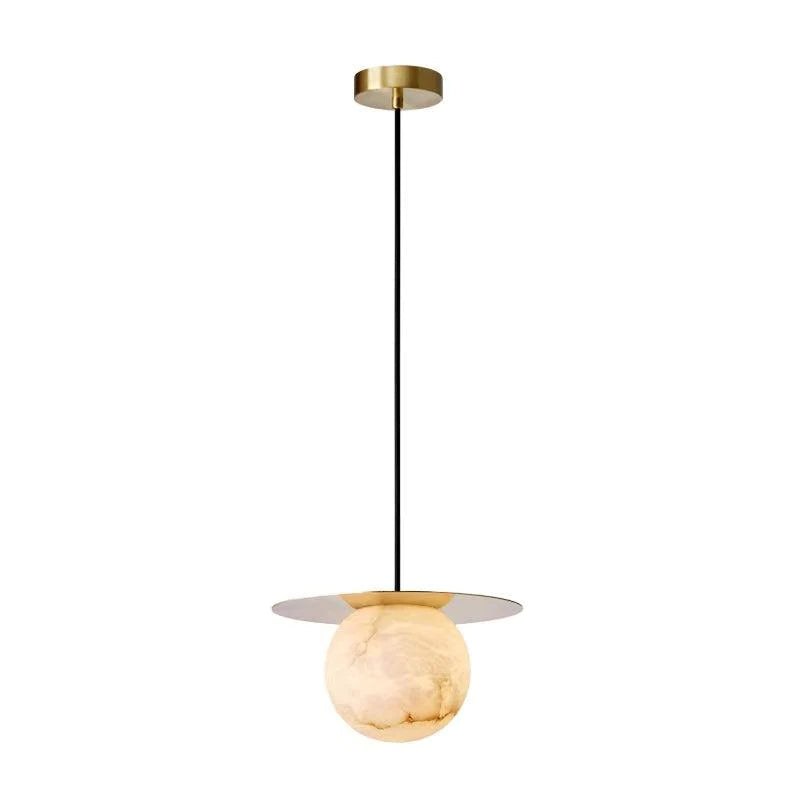 Merlin Boris Spanish Alabaster Bedside Pendant