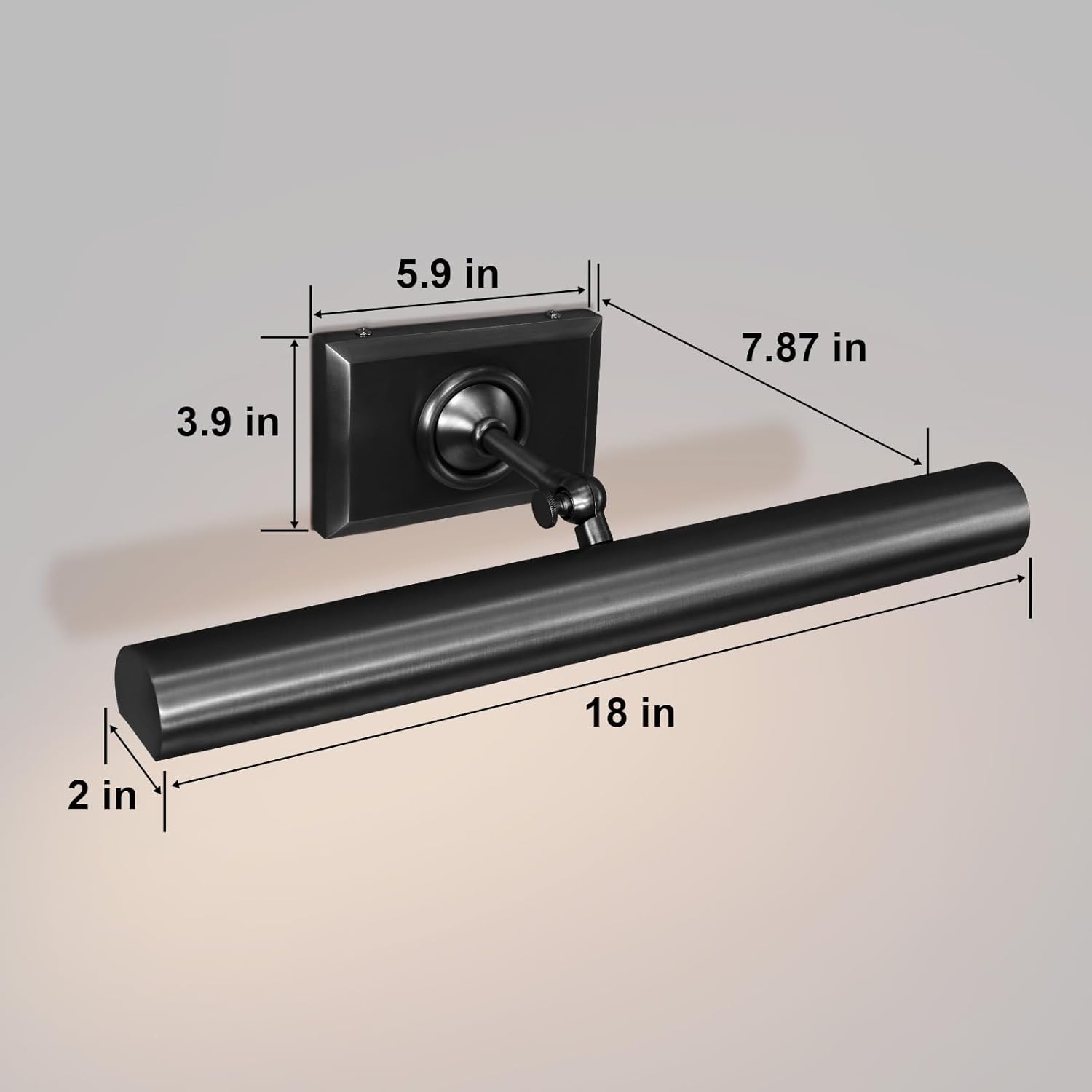 Merlin Brass Picture Light