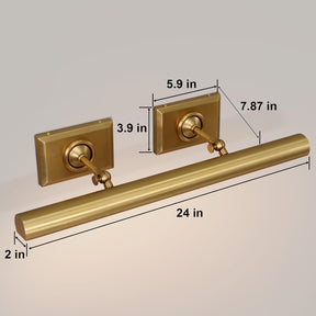 Merlin Brass Picture Light