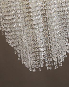 Merlin Cascading Crystal Foyer Chandelier