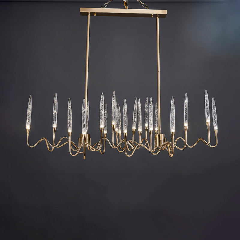 Merlin Crystal Candlestick Chandelier