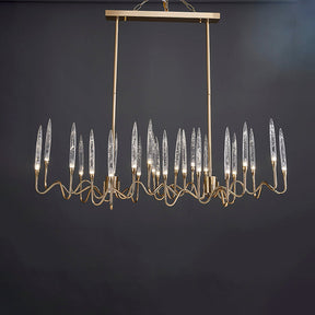 Merlin Crystal Candlestick Chandelier