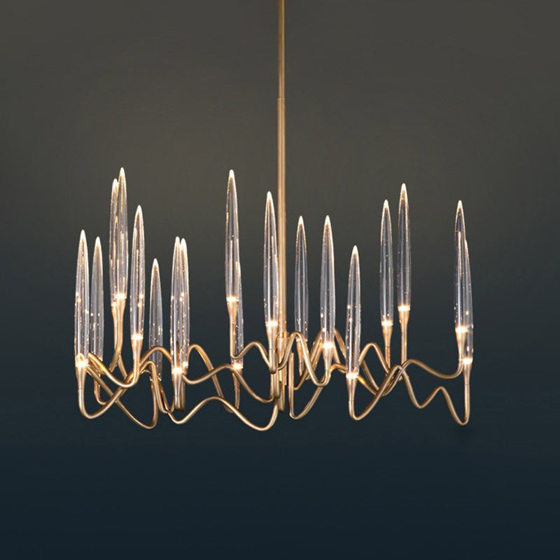 Merlin Crystal Candlestick Chandelier