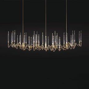 Merlin Crystal Candlestick Chandelier