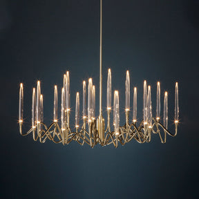 Merlin Crystal Candlestick Chandelier