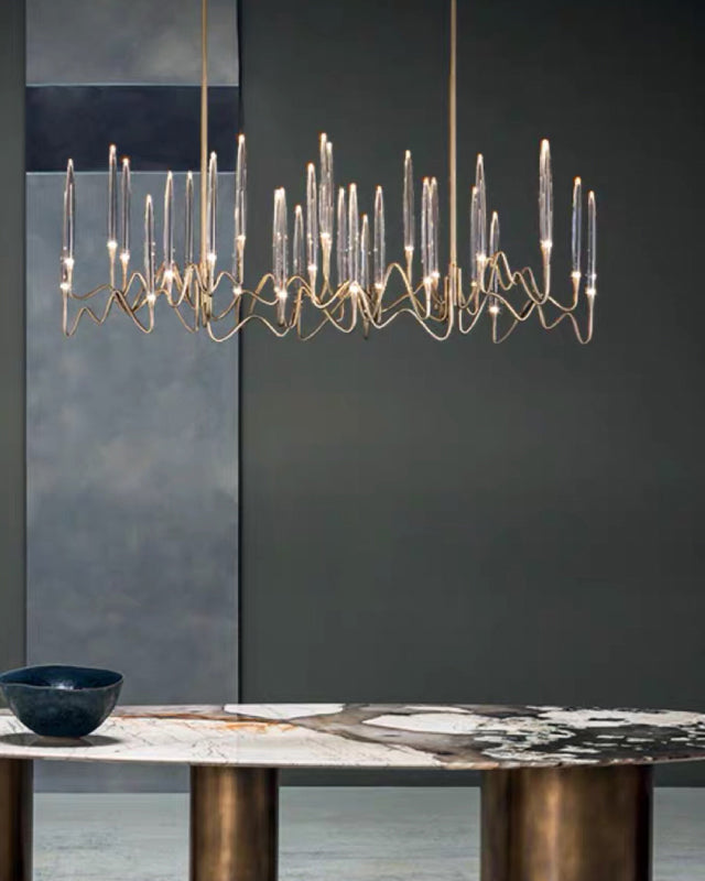 Merlin Crystal Candlestick Chandelier