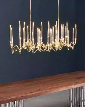 Merlin Crystal Candlestick Chandelier