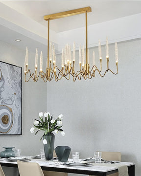 Merlin Crystal Candlestick Chandelier