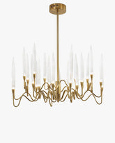 Merlin Crystal Candlestick Chandelier