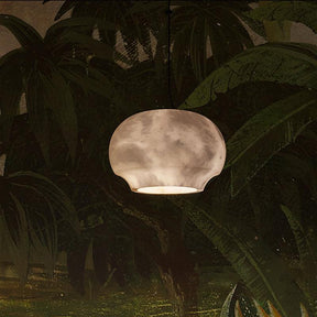 Merlin Eamon Alabaster Pendant Light, Modern Kitchen Lighting