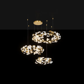 Merlin Gingko Circular Chandelier