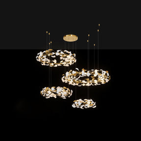 Merlin Gingko Circular Chandelier
