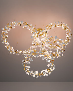 Merlin Gingko Circular Chandelier