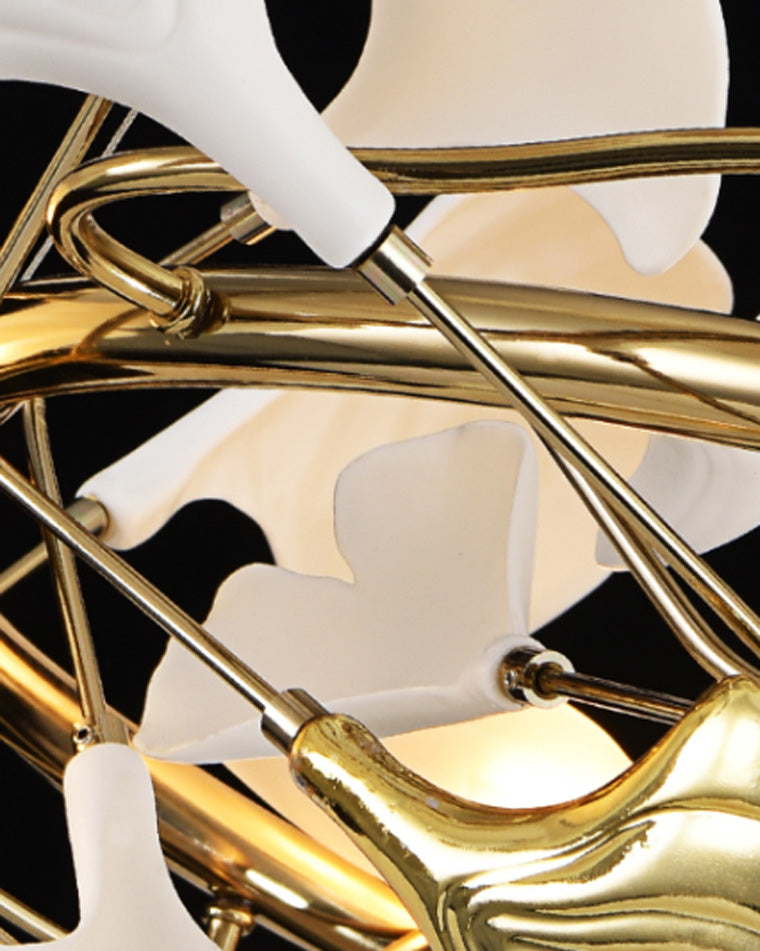 Merlin Gingko Circular Chandelier