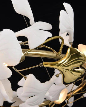 Merlin Gingko Spiral Chandelier
