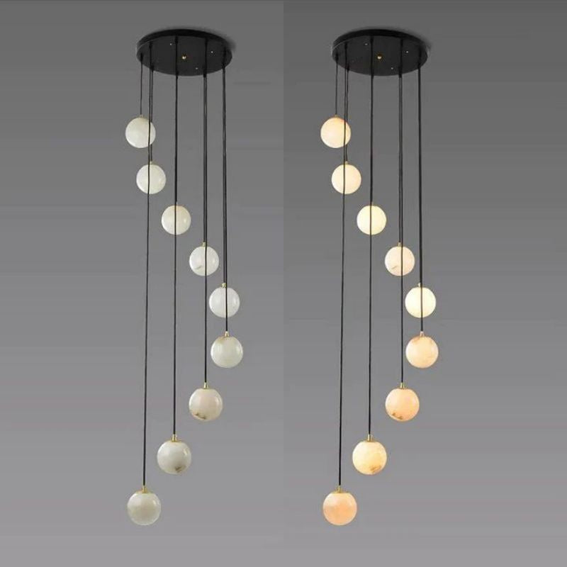 Merlin Labster Global Wavy Chandelier